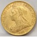 AUSTRALIA 1899 . ONE 1 SOVEREIGN . PERTH . GOLD